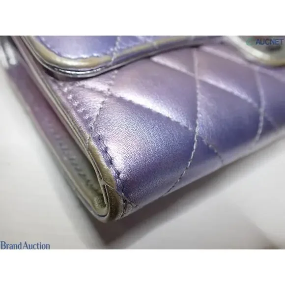 ❌❌SOLD❌❌Chanel Aurora Mermaid Matelasse Lambskin Long Wallet - Picture 11 of 14